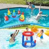 Aufblasbares Pool-Basketball-Spielzeug, Produktbild-Vorschau 4