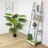 Regal Leiterregal Holz Wandregal Bücherregal für Küche Produktbild-Vorschau 3