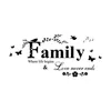 Großer PVC Wandaufkleber mit Family englischen Buchstaben, Produktbild-Vorschau 4