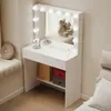Glamour Loft Toaletka Kosmetyczna Makijażu Wizażu Z Lustrem Podgląd zdjęcia produktu 6