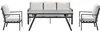 Garden Impressions Sergio Lounge-Dining sofa set - 4-teilig Produktbild-Vorschau 2
