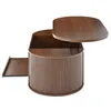 Merax Table basse réglable en hauteur, étagère extensible, Voir les images du produit 12