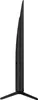 Side view of a black television on a stand. Produktbild-Vorschau