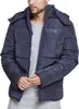 Urban Classics - HOODED PUFFER Winterjacke navy - M Produktbild-Vorschau 2