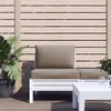 vidaXL Cuscino Pallet 2 pezzi Taupe tessuto Oxford Anteprima dell’immagine prodotto 2
