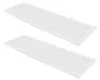 2x prachový filter ventilátora PC biely - Magnetický PVC Náhľad obrázku produktu 2
