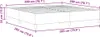 Boxspringbett Hellgrau 200 x 200 cm Cordstoff Produktbild-Vorschau 8