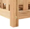 vidaXL Stojan na dáždniky z orechového masívu 18x18x50 cm Náhľad obrázku produktu 5