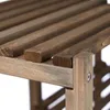 Relaxdays Drevené schodisko na kvety, štýl shabby, do Náhľad obrázku produktu 7
