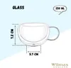 Wilmax Doppelwandige Glastasse 250 ml 2er Set WL-888768/A2 Produktbild-Vorschau 4
