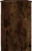 A close-up of a dark wood textured surface, likely a piece of furniture. Anteprima dell’immagine prodotto
