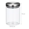 Relaxdays Vorratsglas 3er Set, je 750ml, luftdicht, Produktbild-Vorschau 6