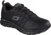 A black Skechers shoe is shown from a side angle against a white background. Anteprima dell’immagine prodotto