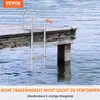 VEVOR Dockleiter 3 abnehmbare Stufen 227 kg Tragkraft, Produktbild-Vorschau 2