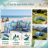 Lantigo Paravento da Spiaggia Surfing 10m | Frangivento Anteprima dell’immagine prodotto 5
