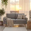 BEALIFE 2-Sitzer Sofa 157x72x85 cm mit Holzfüßen & Produktbild-Vorschau 10
