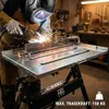Klappbarer Schweißtisch höhenverstellbar neigbar 500x750 mm Produktbild-Vorschau 2