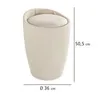 Sgabello WENKO Mod. Candy Beige effetto lino, con sacco Anteprima dell’immagine prodotto 3