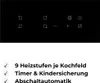 YUNA Glaskeramik-Kochfeld CALOR EBK4, Touch Control, 4 Produktbild-Vorschau 4