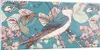 Bilder auf glas - Vogel Baum modern - 120x50cm - Glasbilder Produktbild-Vorschau 1