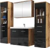 A bathroom vanity set with cabinets, a sink, and a mirror. Náhled obrázku produktu