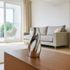 Blumenvase Silver Sky - silber - Keramik - D11 x H28 cm - Produktbild-Vorschau 6