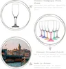 LAV Misket Glas-Champagnergläser – 190 ml – farbiger Stiel Produktbild-Vorschau 2