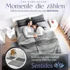 Sentidos Grau Bettwäsche Set 135x200cm 4 teilig %100 Produktbild-Vorschau 6