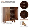 Tribesigns 5-stöckiger Schuhschrank mit runden Produktbild-Vorschau 7