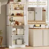 Modern wit sideboard met LED-verlichting – minimalistisch Productafbeelding-voorbeeld 8