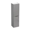 Badezimmerschrank AUSTIN Grau Hochglanz 40 x 150 x 34 cm Produktbild-Vorschau 1