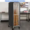 Brotregal Abdeckung 420D Oxford – Wasserdicht mit klarem Produktbild-Vorschau 3
