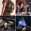 LED Taschenlampe mit Kurbel und Solarpanel, USB Produktbild-Vorschau 4