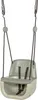 A baby swing seat suspended by ropes against a white background. Podgląd zdjęcia produktu