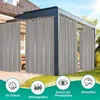 Outdoor Vorhang Extra Breite Wasserdicht Sonnenschutz Produktbild-Vorschau 2