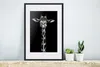 MuchoWow® Gerahmtes Poster Giraffe - Porträt - Tiere - Produktbild-Vorschau 4