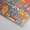 Bilder auf glas - Stadt Haus Straße - 70x50cm - Glasbilder Produktbild-Vorschau 5