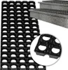 Deco4Home Tappeto per scale in gomma | 30x100cm | Nero Anteprima dell’immagine prodotto 1