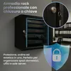 Extralink 19" 12U 530x400 armadio rack a parete 19" nero Anteprima dell’immagine prodotto 4