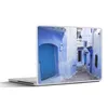 MuchoWow® Laptop Aufkleber Sticker Cover Straße - Blau - Produktbild-Vorschau 1
