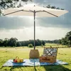 SONGMICS Sonnenschirm 232 x 149 cm, UPF 50+ Sonnenschutz Produktbild-Vorschau 1