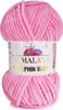 A ball of pink yarn with a label. Náhľad obrázku produktu