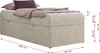 MKS MEBLE Boxspringbett 90x200 ZERO mit Bettkasten und Produktbild-Vorschau 8
