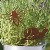 UNUS Deko Garten Gartenstecker Gartendeko aus Rost Insekten Produktbild-Vorschau 4