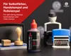 Lenizett Solvent Stempelfarbe für glatte Untergründe, rot Produktbild-Vorschau 4