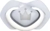 A close-up studio shot of a baby pacifier. Produktbild-Vorschau