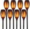 4er Set Solar Gartenfackeln LED mit Flammeneffekt – Produktbild-Vorschau 8