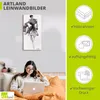 ARTland Leinwandbild Mode Skizzenbuch VII Größe: 30x60 cm Produktbild-Vorschau 3