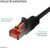 Patchkabel CAT 6a S/FTP Outdoor schwarz 50,0m Produktbild-Vorschau 5
