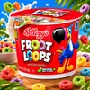 Kellogg's Froot Loops in vaschetta da 42 g Anteprima dell’immagine prodotto 1